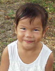 An photo of a child