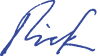 Rick Fleck's Signature